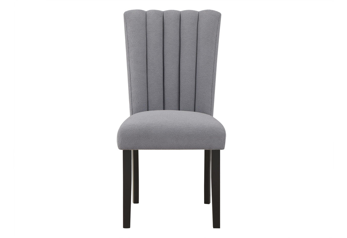 D8685 GREY DINING CHAIR - galleria furniture outlet