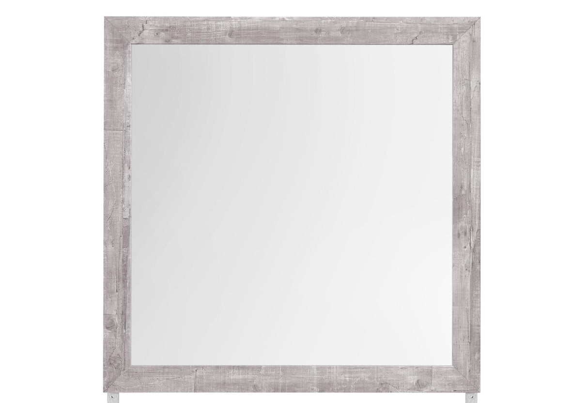 NOLAN GREY MIRROR - galleria furniture outlet