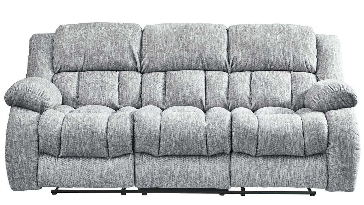 U250 GREY RECLINING SOFA