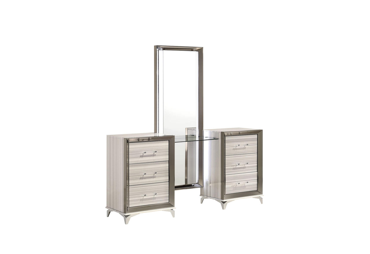 ZAMBRANO WHITE VANITY - galleria furniture outlet
