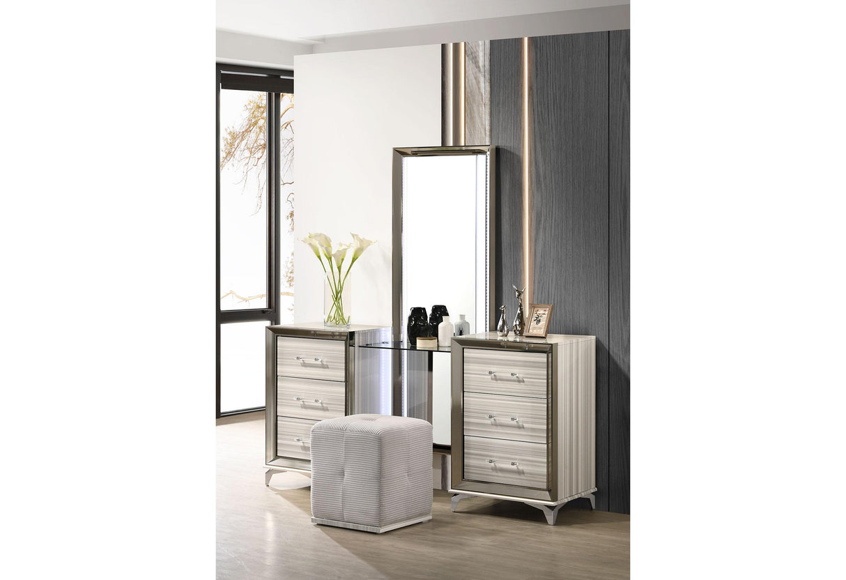 ZAMBRANO WHITE VANITY SET - galleria furniture outlet