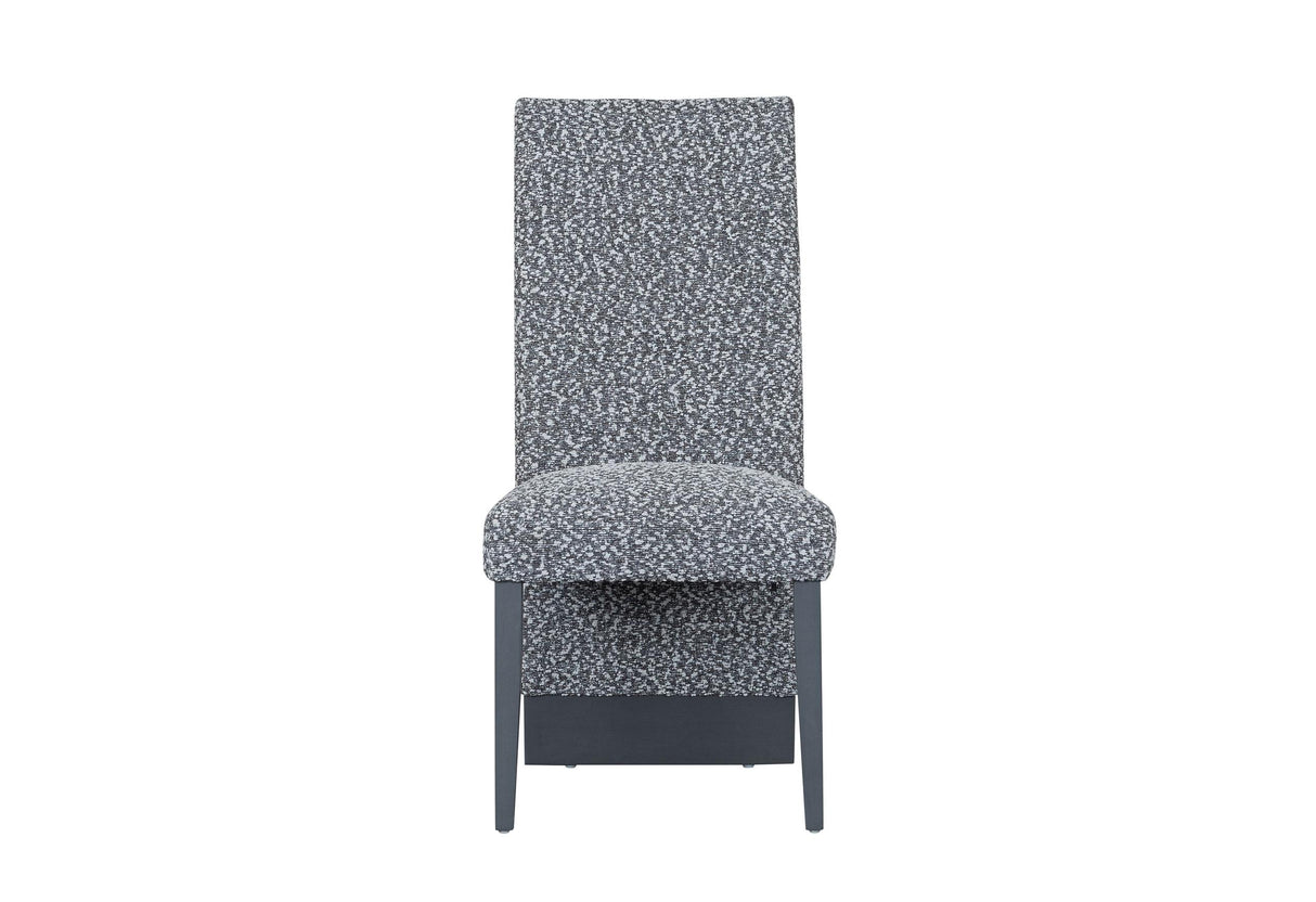 D12 WHITE/GREY CHAIR