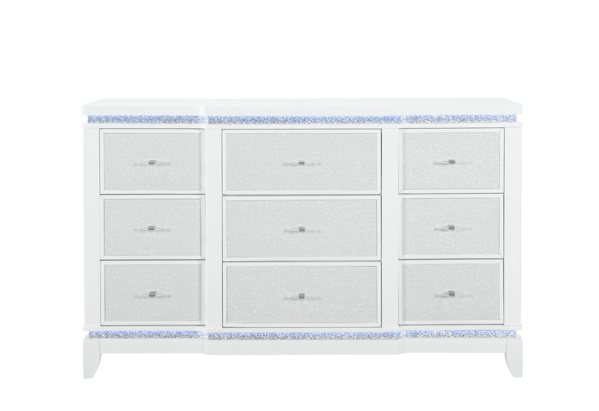 DRESSER WITH LED - galleria furniture outlet