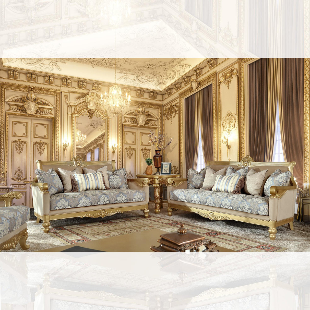 HD-2666 3PC SOFA SET