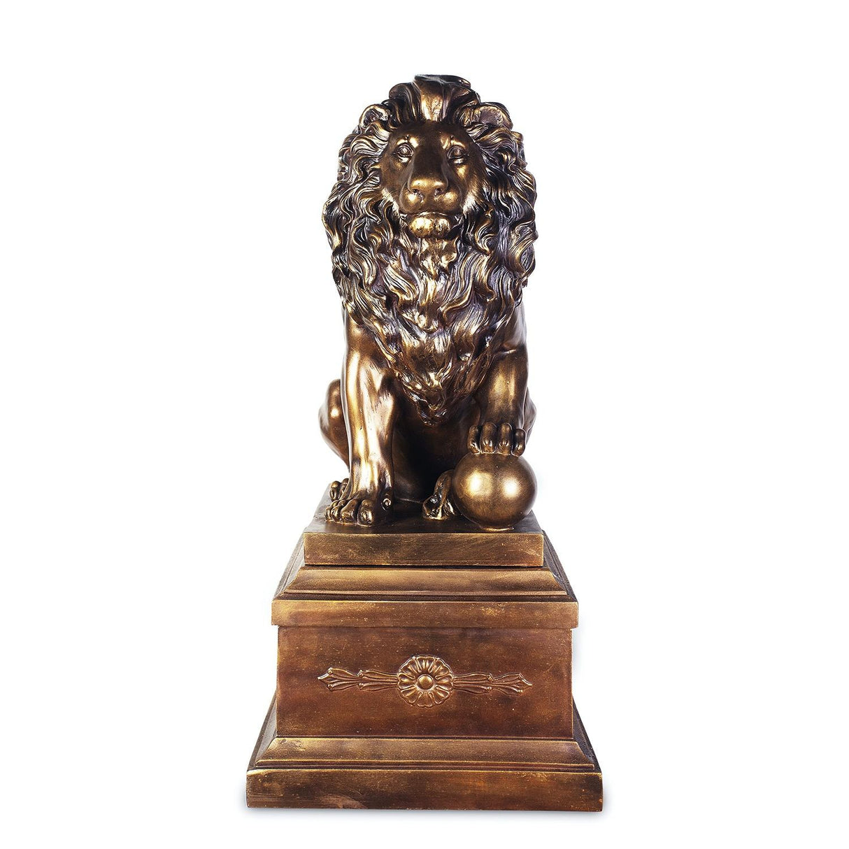 HD-71159 - Lion with Right Ball - galleria furniture outlet