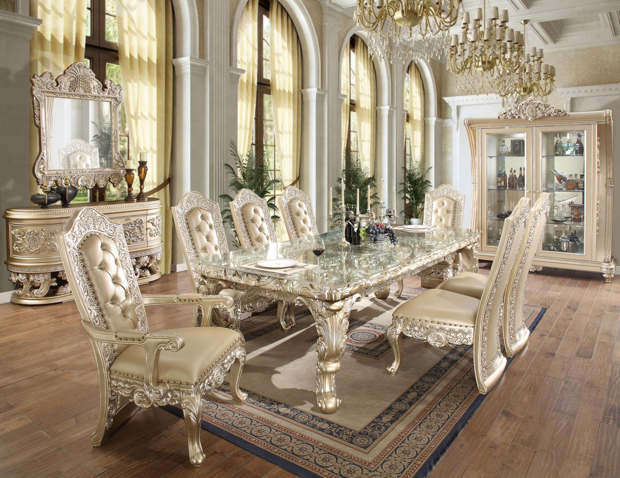 HD-8022 - 9PC DINING TABLE SET