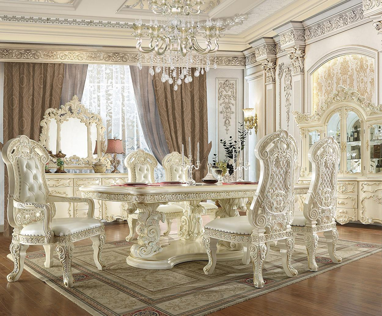 HD-8089 - 7PC DINING TABLE SET<br> <font color="red">(SPECIAL ORDER)</font> - galleria furniture outlet