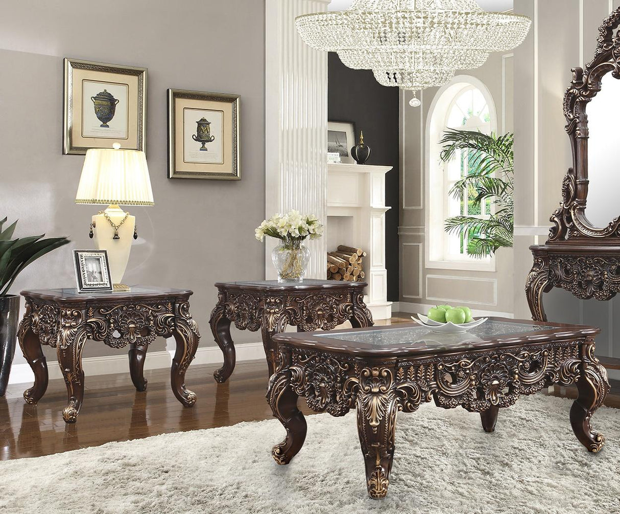 HD-998C - 3PC COFFEE TABLE SET - galleria furniture outlet