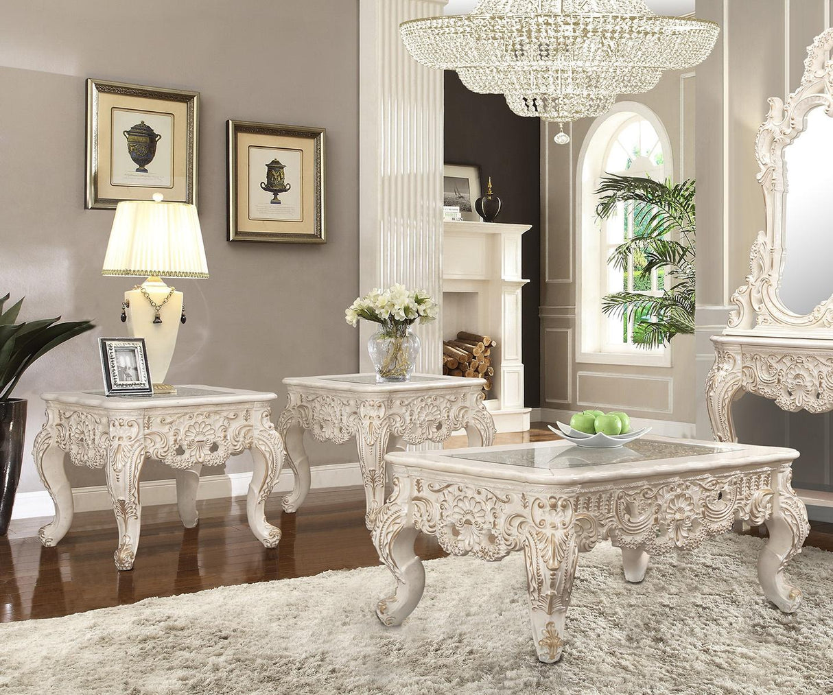 HD-998I - 3PC COFFEE TABLE SET