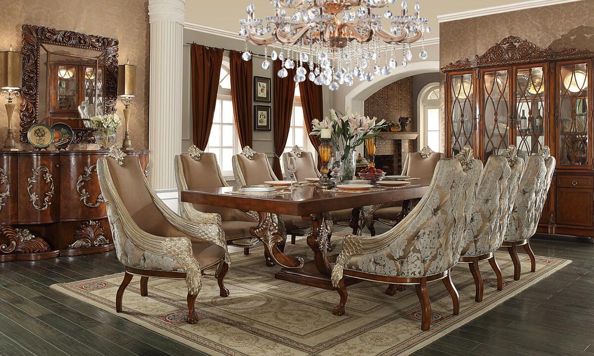 HD-124 - 7PC DINING TABLE SET<br> <font color="red">(SPECIAL ORDER)</font>