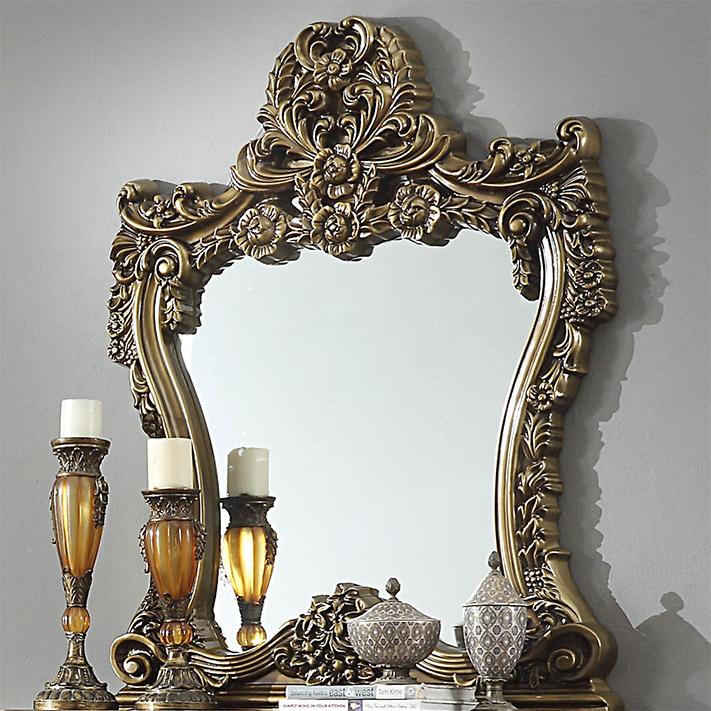 HD-905 BR - CONSOLE MIRROR - galleria furniture outlet