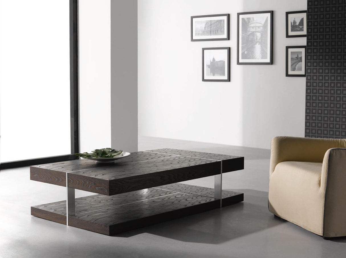 J&M 857A Modern Coffee Table - galleria furniture outlet