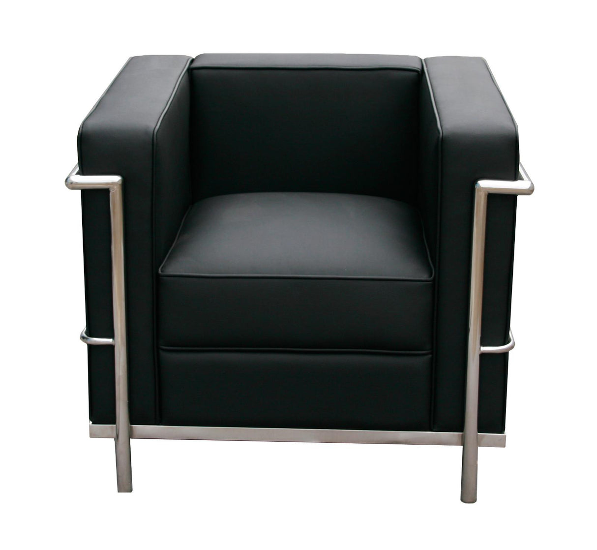 J&M Cour Italian Leather Chair
