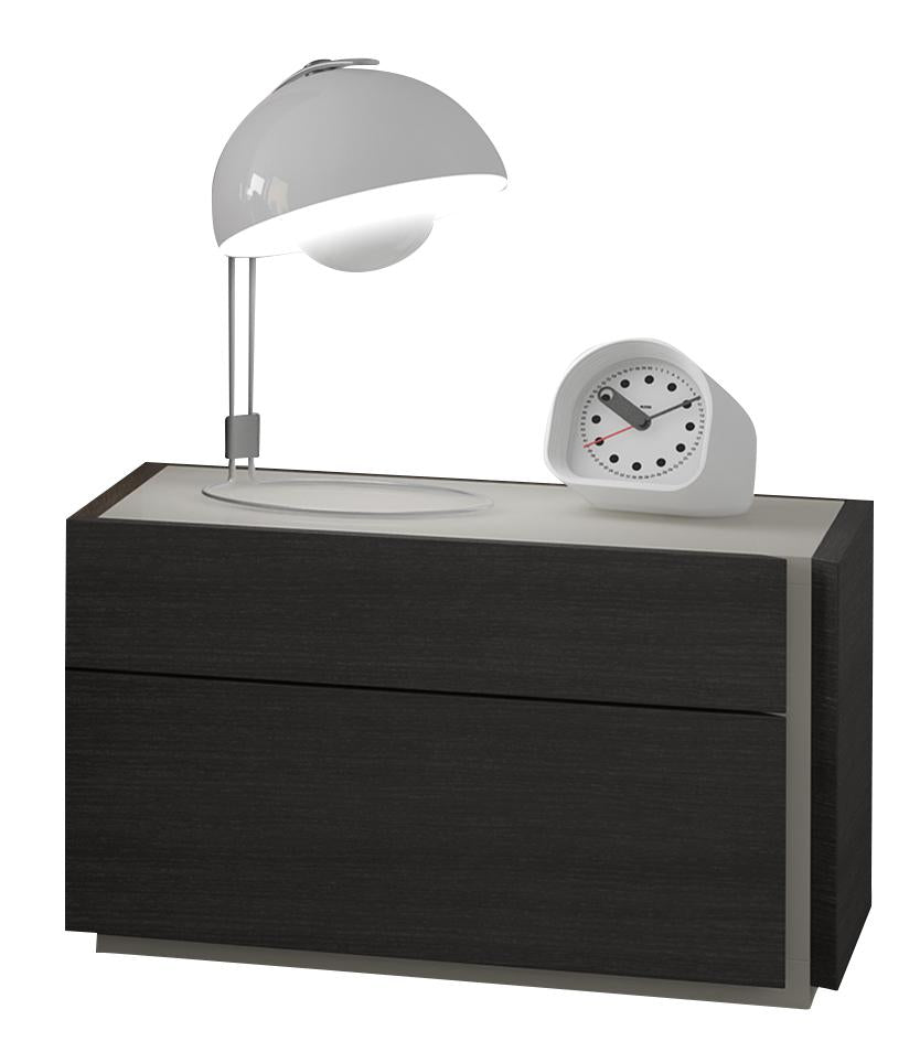 J&M Faro Left Facing Nightstand in Wenge
