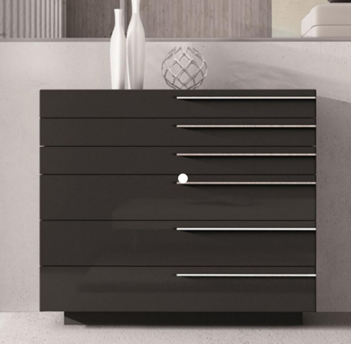 J&M Furniture Beja Chiffonier in Black