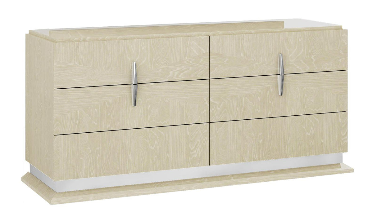 J&M Furniture Chiara Dresser in Light Walnut