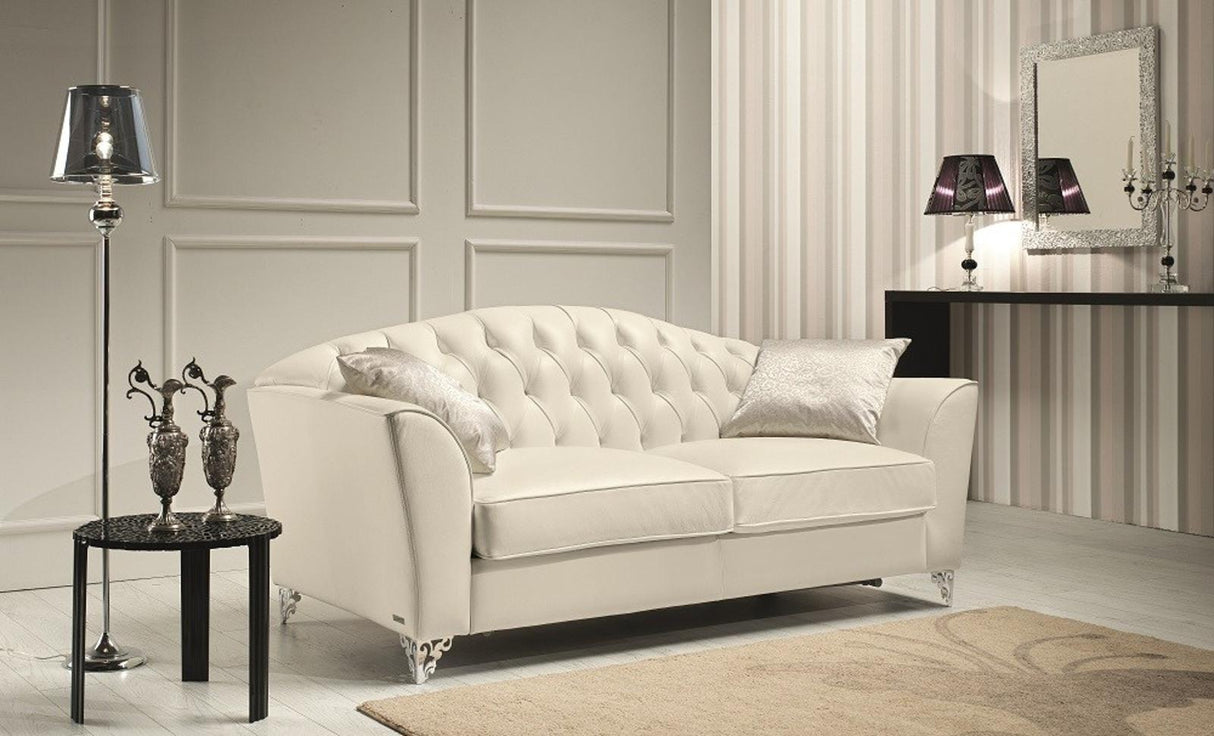 J&M Furniture Divina Sofa in Butter - galleria furniture outlet