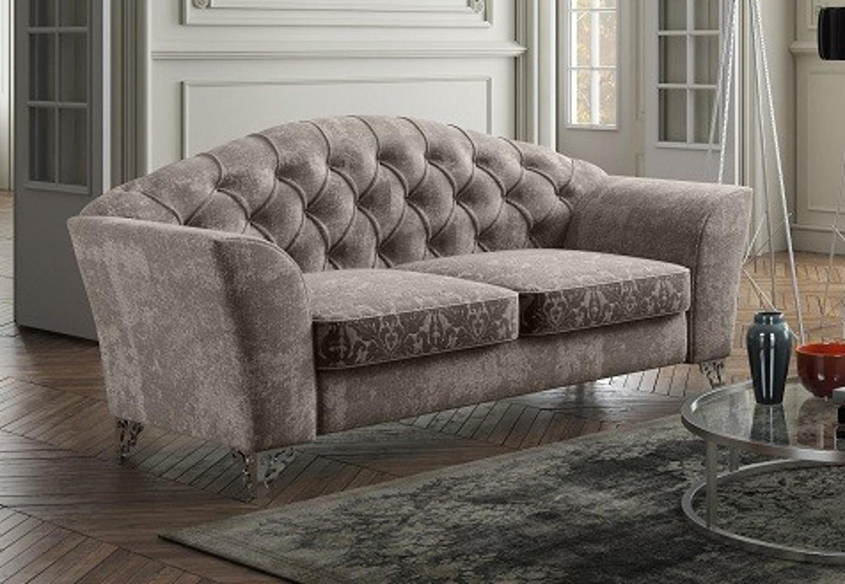 J&M Furniture Divina Sofa in Taupe