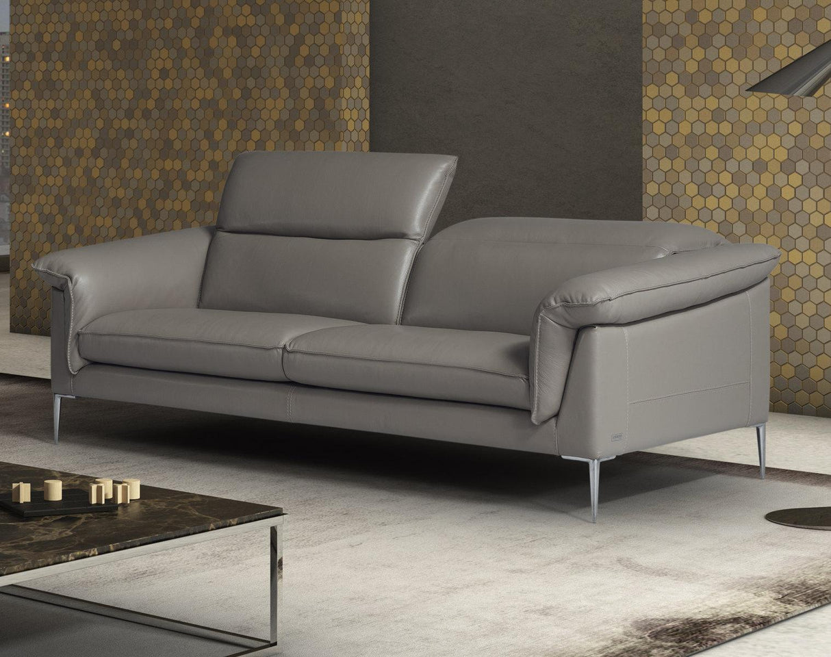 J&M Furniture Eden Sofa in Grey - galleria furniture outlet