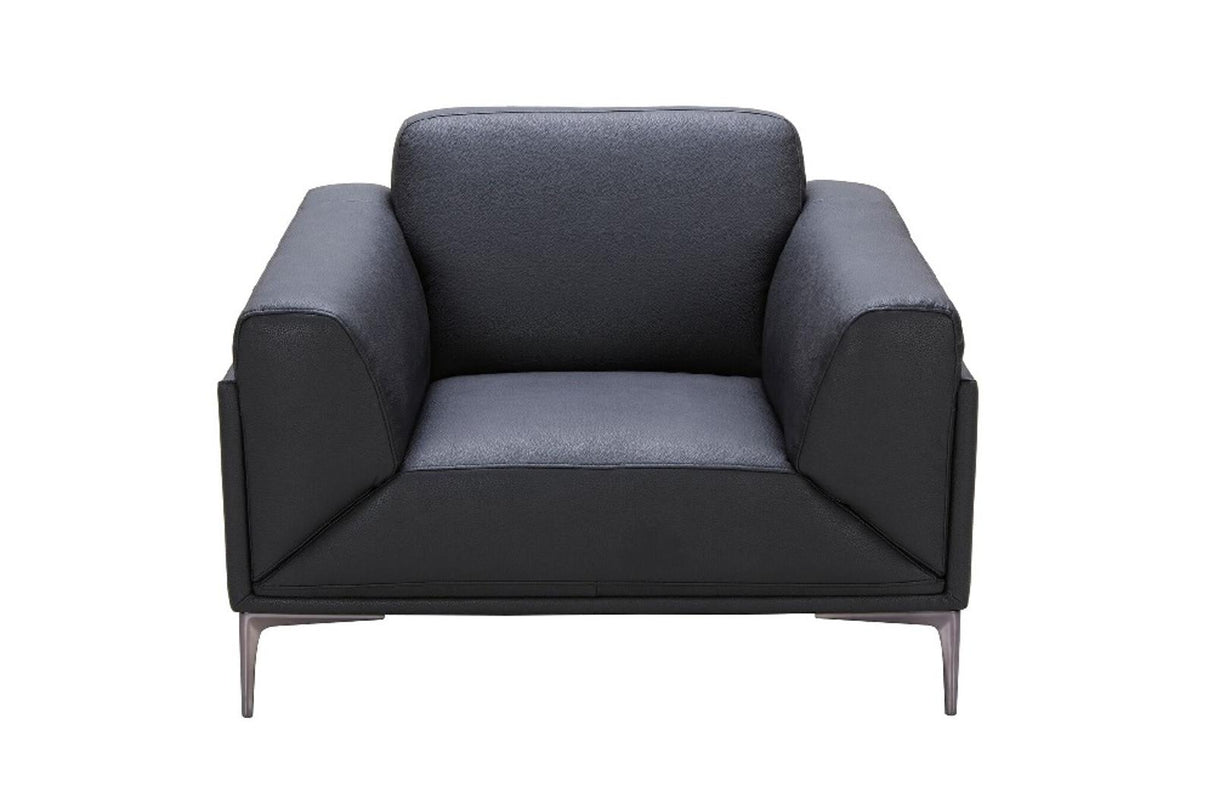 J&M Furniture Knight Chair in Black