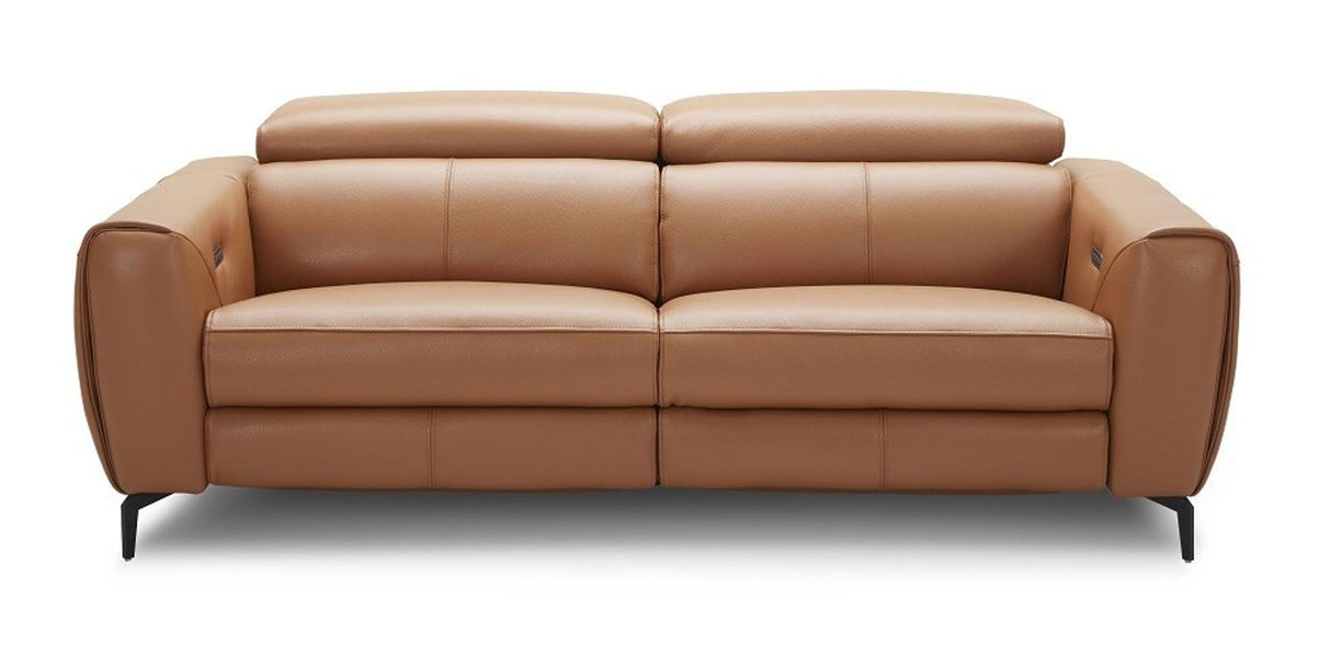 J&M Furniture Lorenzo Sofa in Caramel