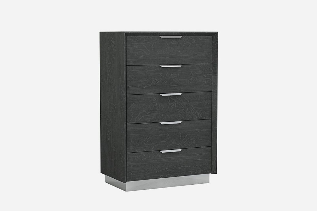 J&M Furniture Monte Leone Chest in Grey