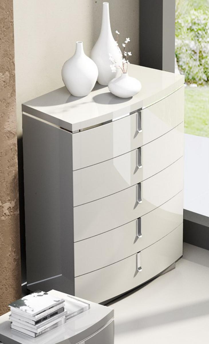 J&M Furniture New York Chest in Grey