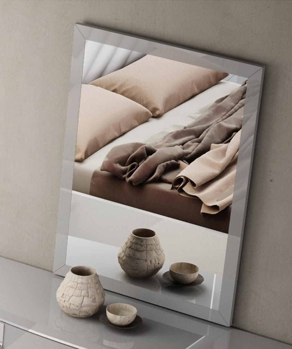 J&M Furniture New York Mirror in Grey