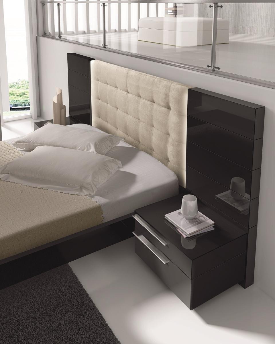 J&M Furniture Santana Right Facing Nightstand in Black