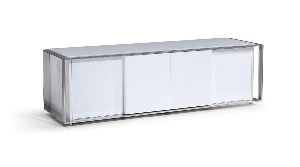 J&M Furniture Star TV Base in White