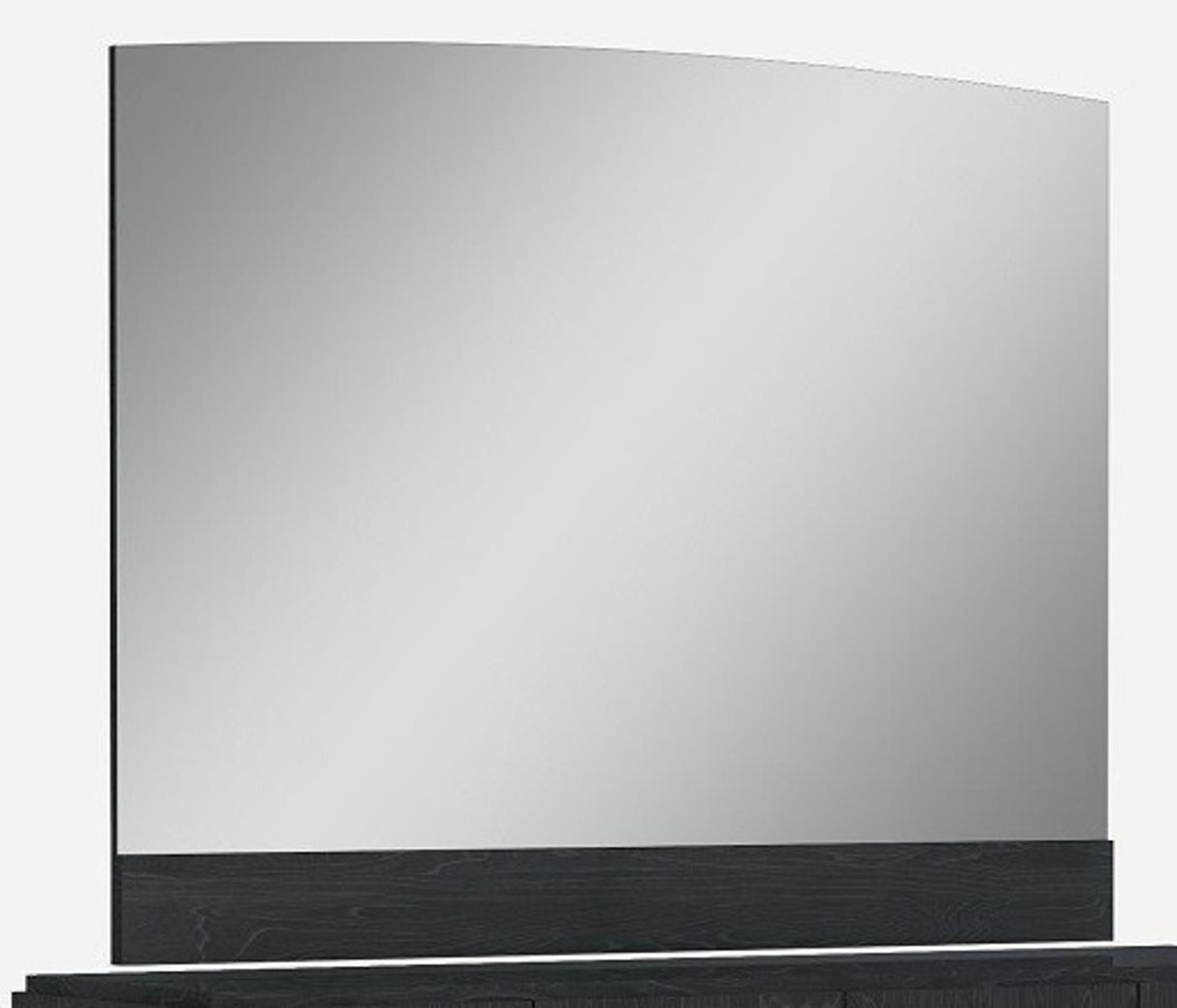 J&M Furniture Valentina Buffet Mirror in Grey - galleria furniture outlet