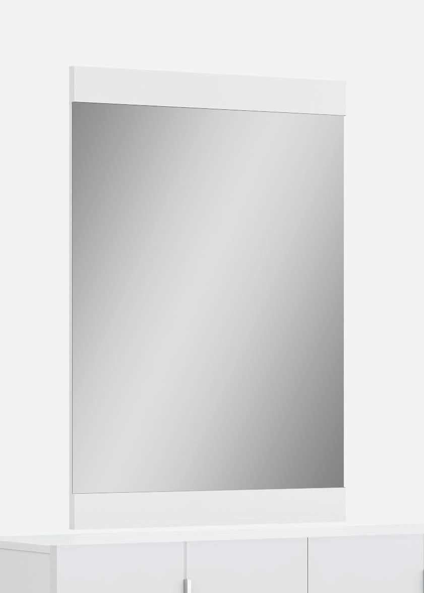 J&M Oslo Mirror in White