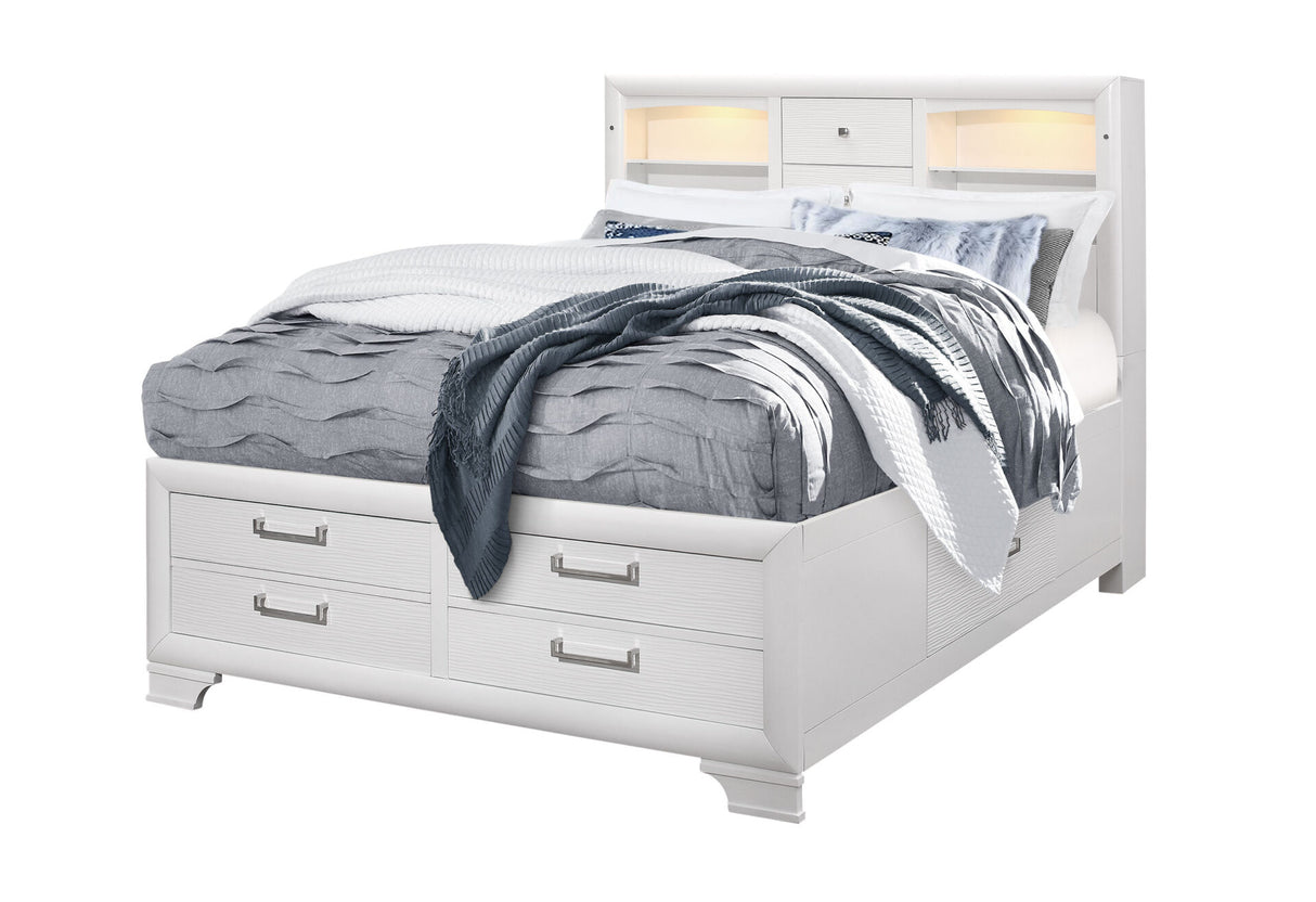 Jordyn White Bed Group