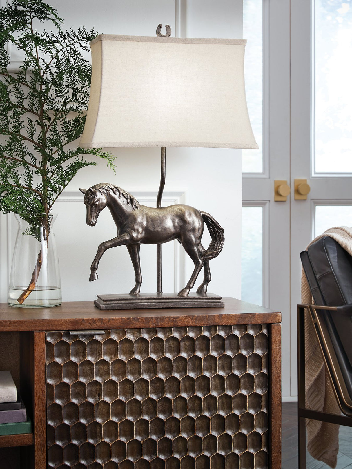 Sandorman Table Lamp - galleria furniture outlet