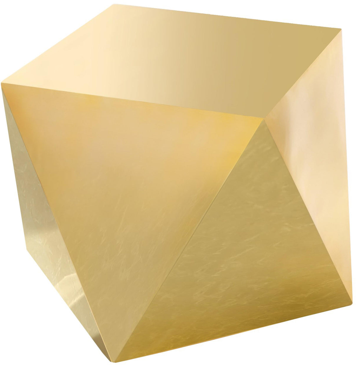 Gemma Gold End Table - galleria furniture outlet