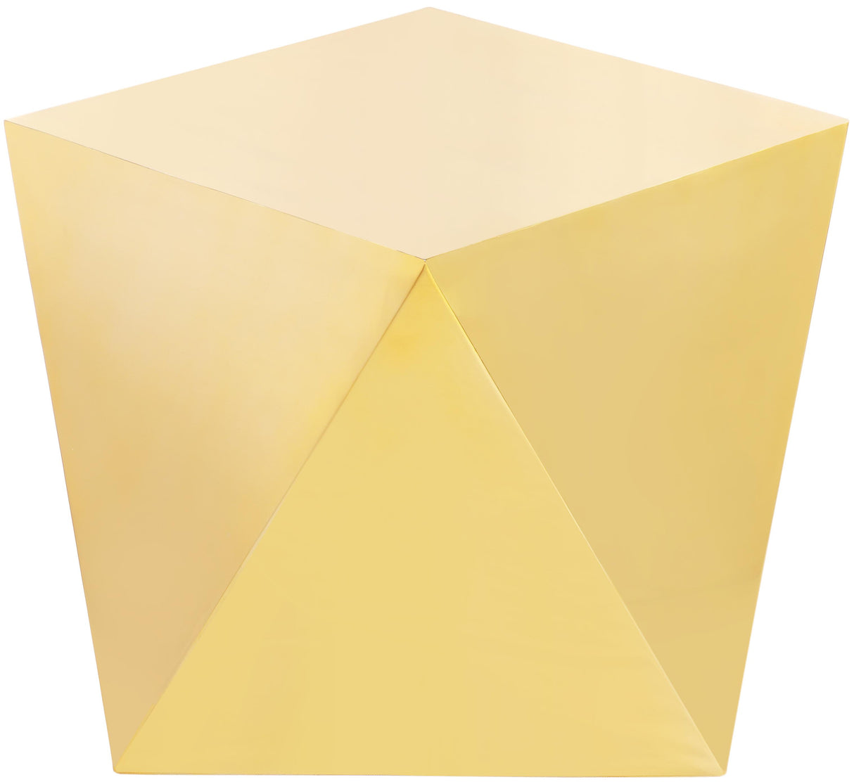 Gemma Gold End Table - galleria furniture outlet