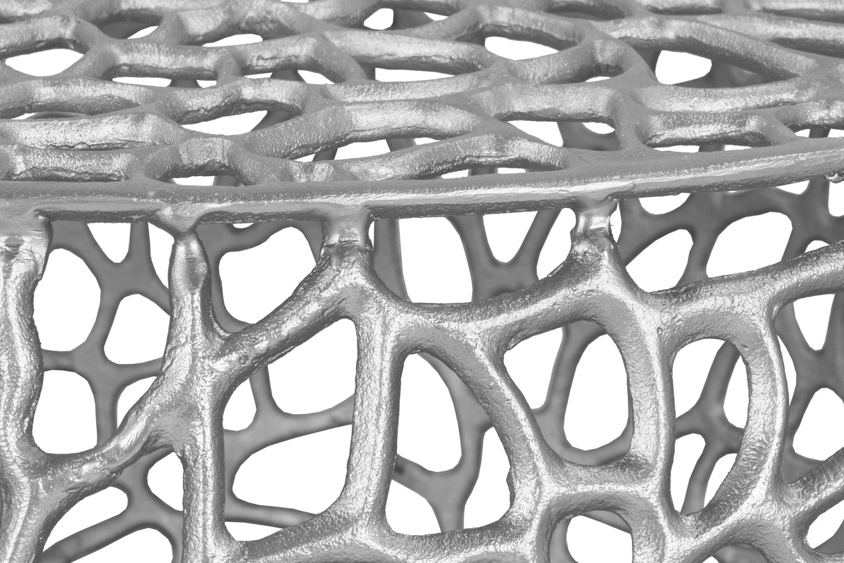 Priya Silver Coffee Table - galleria furniture outlet