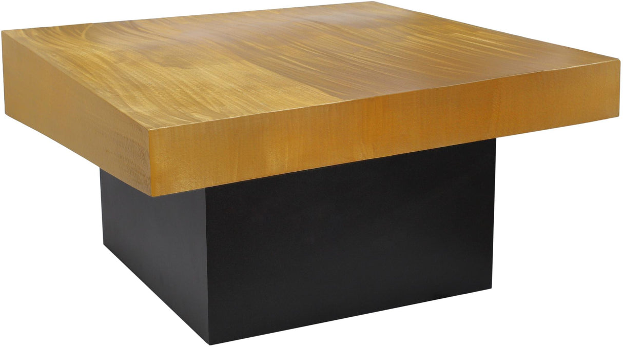 Palladium Gold Coffee Table - galleria furniture outlet