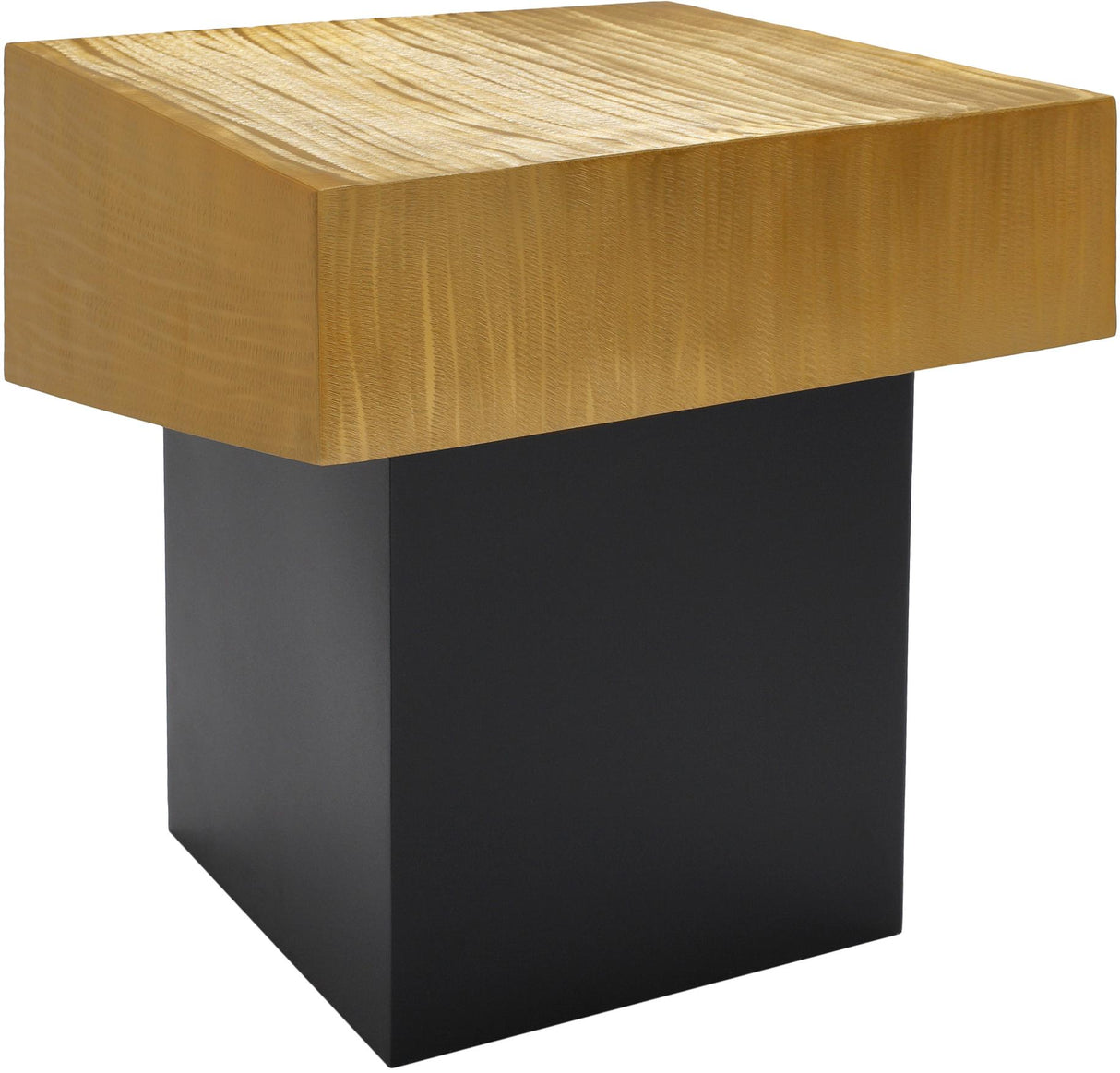 Palladium Gold End Table - galleria furniture outlet