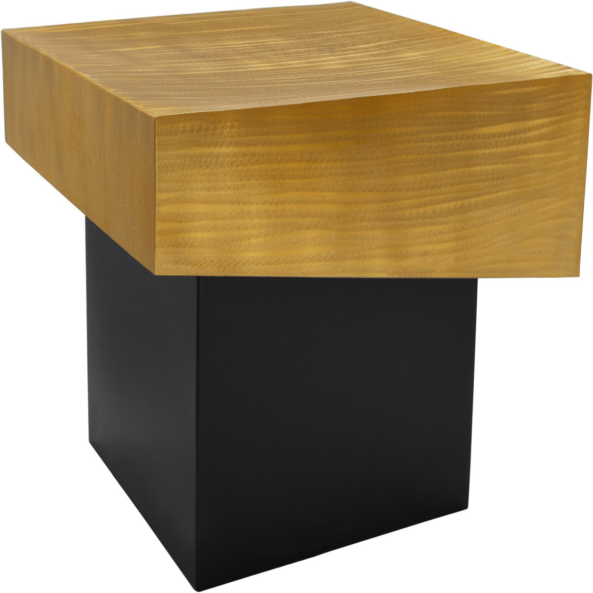 Palladium Gold End Table - galleria furniture outlet