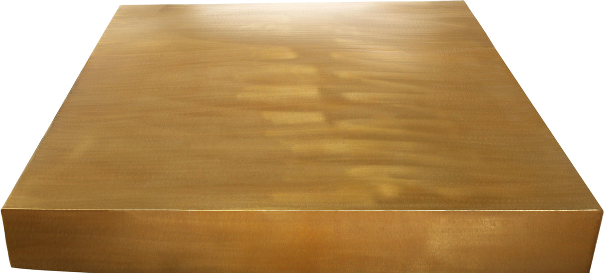 Palladium Gold Coffee Table - galleria furniture outlet