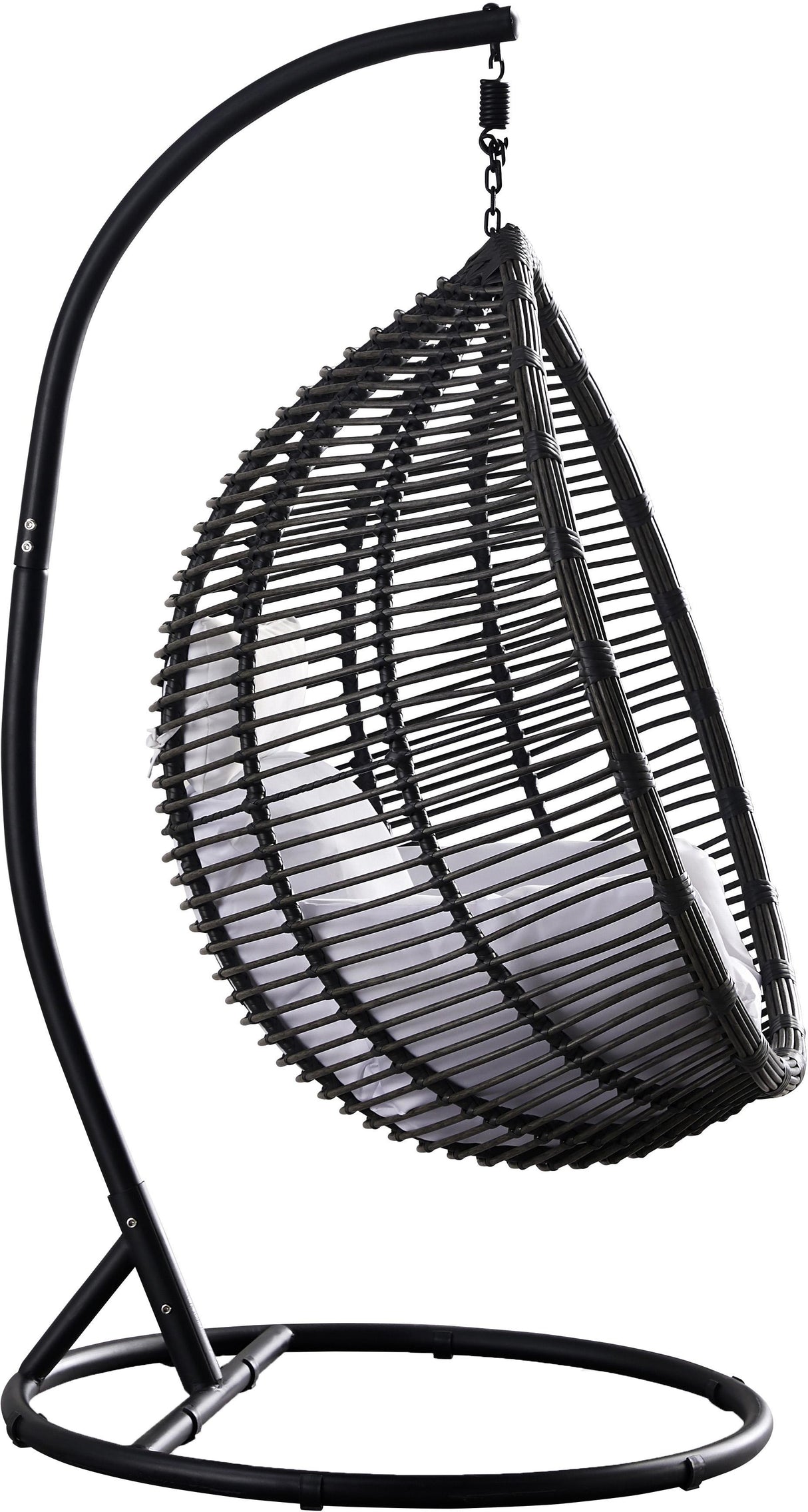 Tarzan Dark Grey Outdoor Patio Swing Chair - galleria furniture outlet