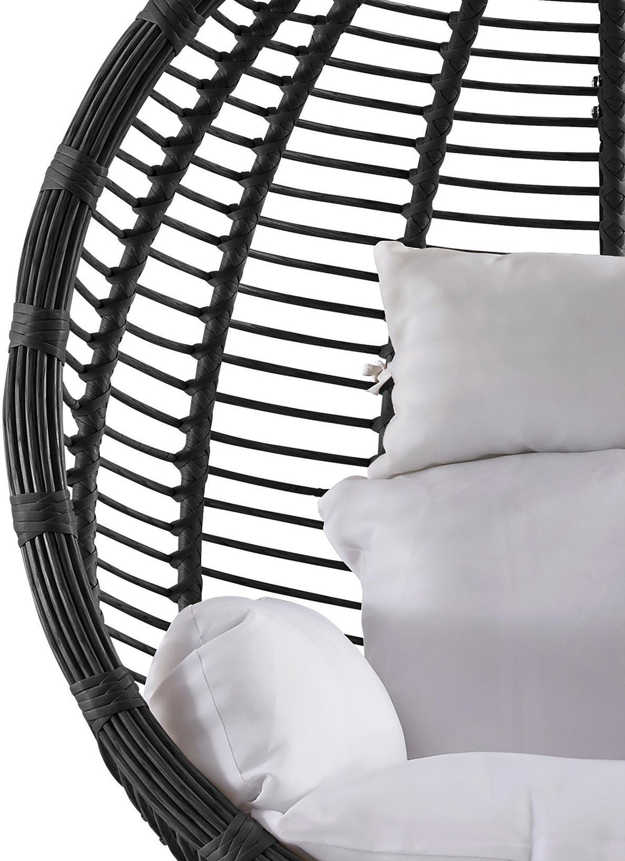 Tarzan Dark Grey Outdoor Patio Swing Chair - galleria furniture outlet