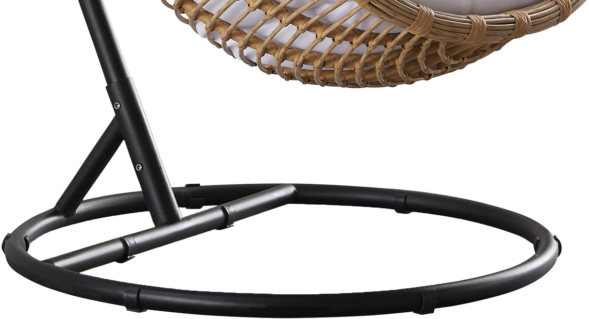 Tarzan Natural Color Outdoor Patio Swing Chair - galleria furniture outlet