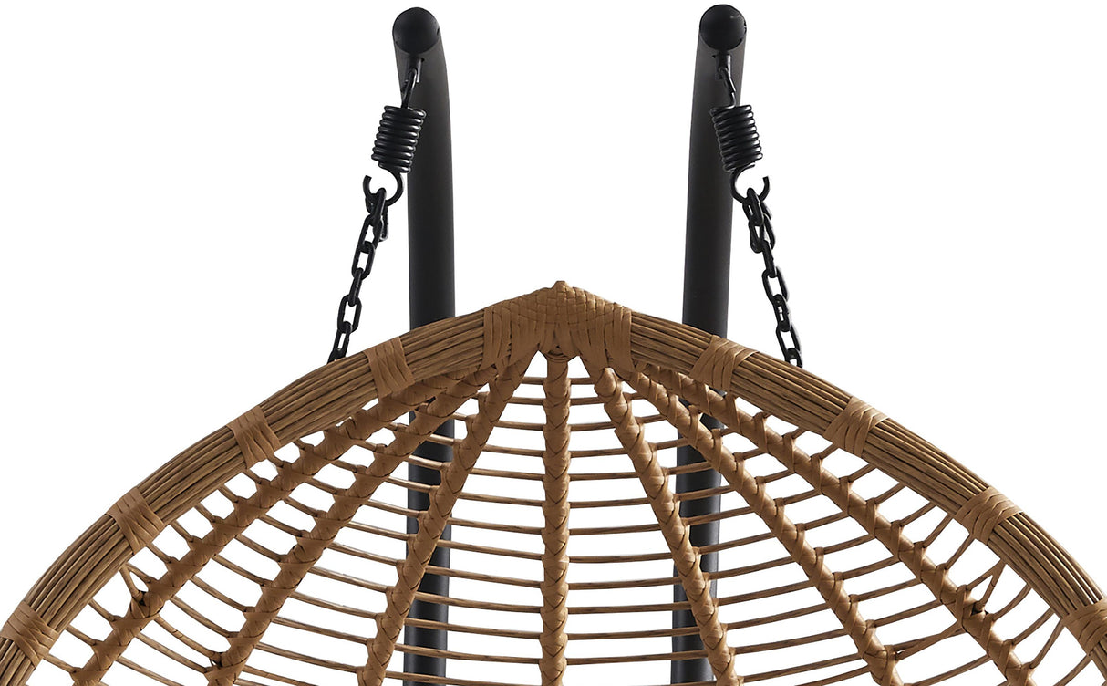 Tarzan Natural Color Outdoor Patio Double Swing Chair - galleria furniture outlet