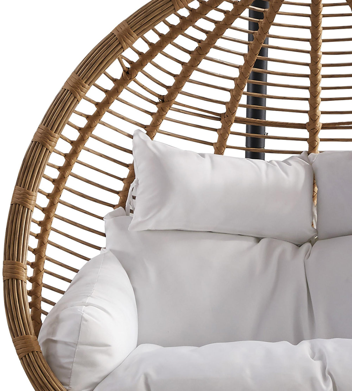 Tarzan Natural Color Outdoor Patio Double Swing Chair - galleria furniture outlet