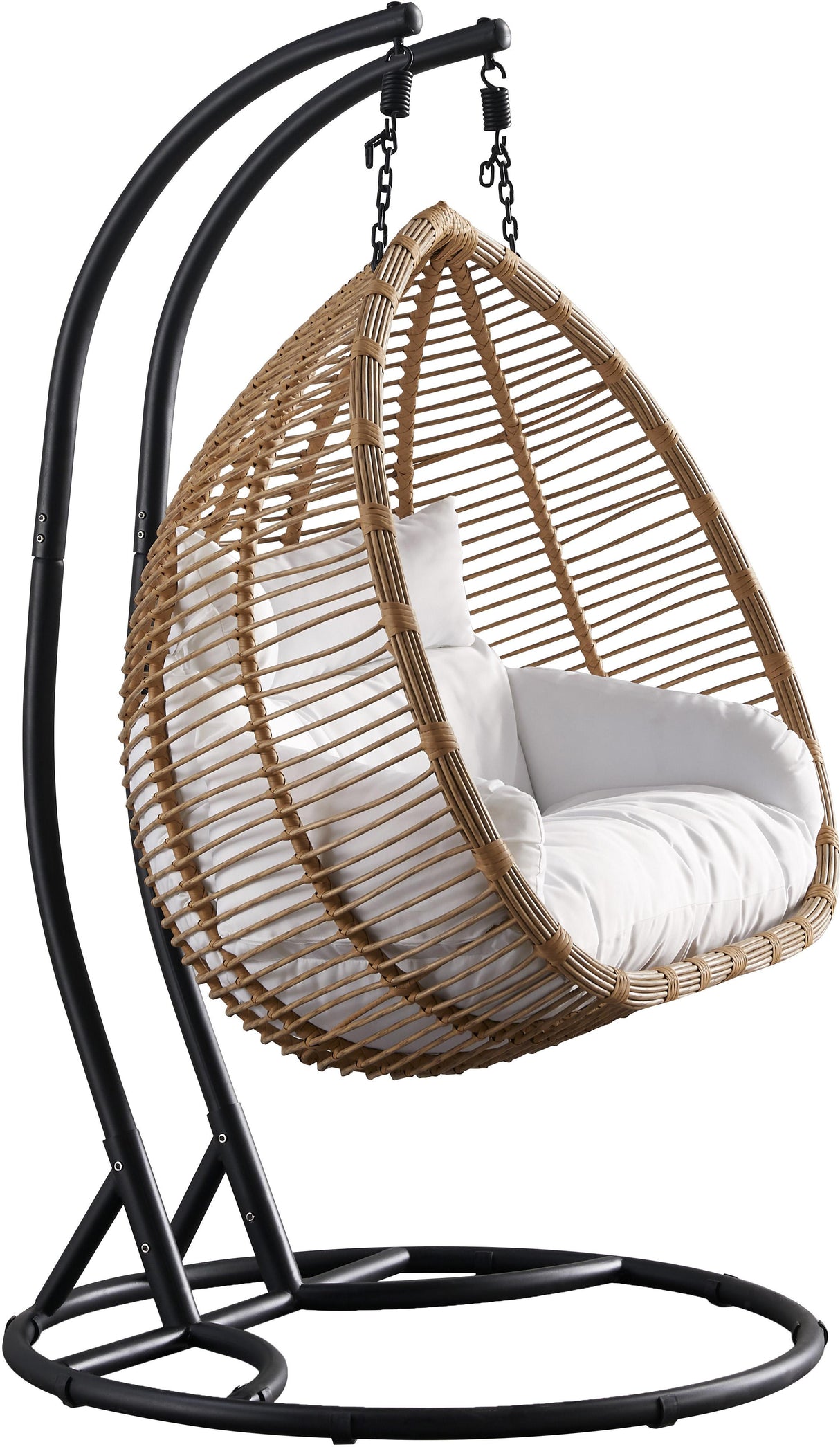 Tarzan Natural Color Outdoor Patio Double Swing Chair - galleria furniture outlet