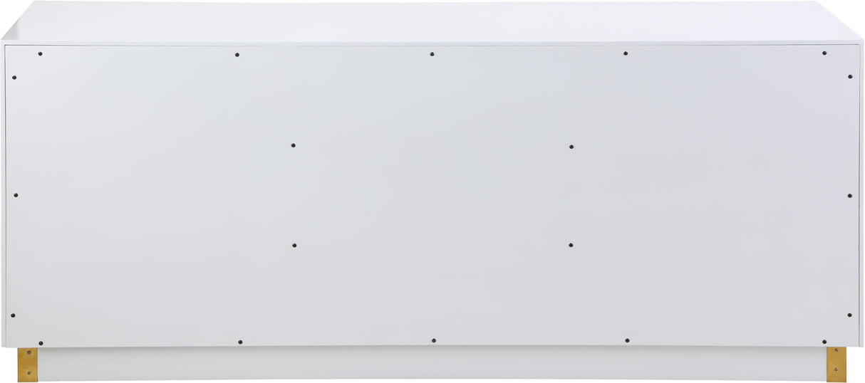 Cosmopolitan White Lacquer Sideboard/Buffet