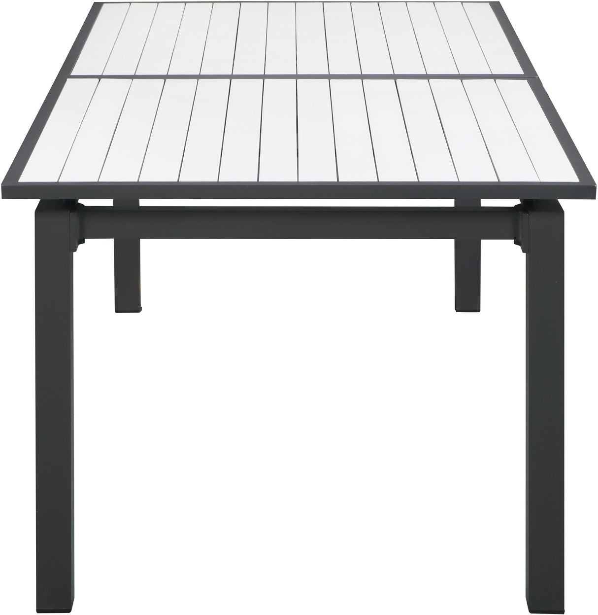 Nizuc White manufactured wood Outdoor Patio Aluminum Dining Table