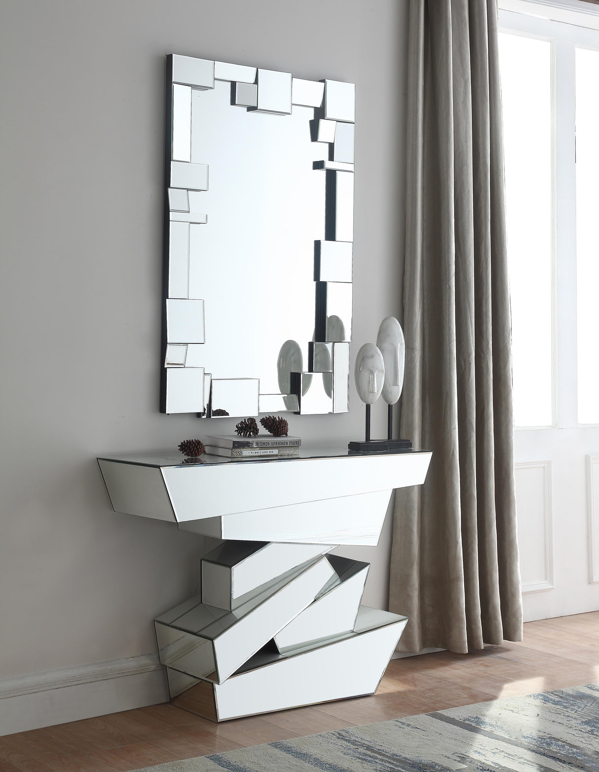 Jade Console Table - galleria furniture outlet